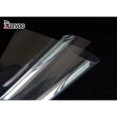 Ffilm Diogelwch Ffenestr Adeilad Gwydr Tryloyw PET Ar Gyfer Amddiffyn Ysgol I Fanc