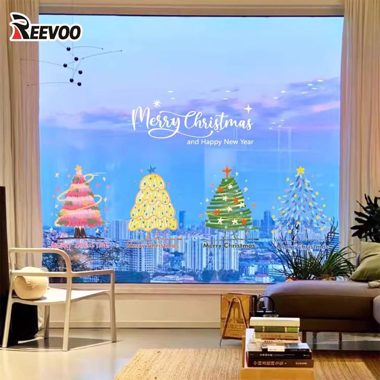 Sticeri Ffenestr Addurniadau Nadolig